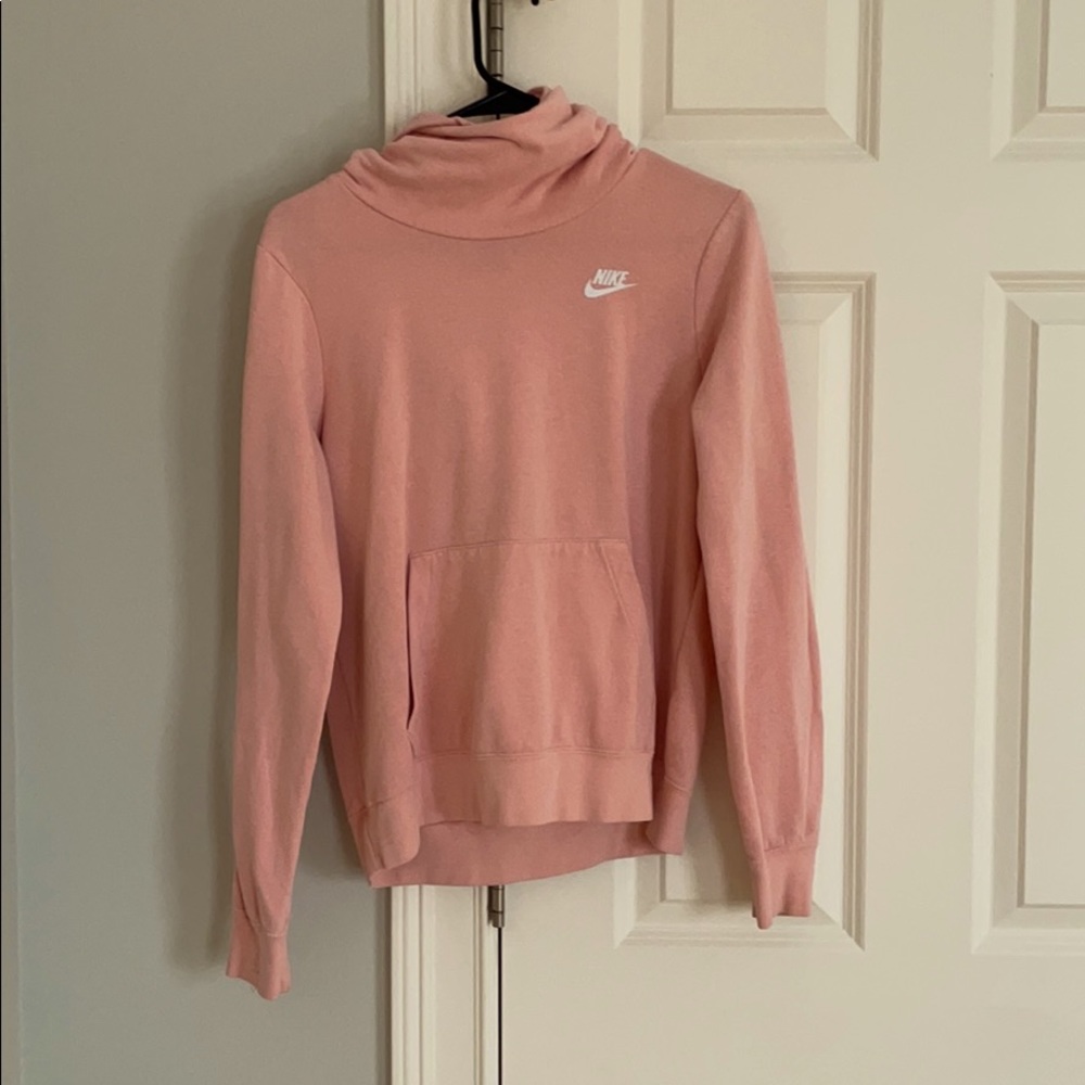 Coral Nike sweatshirt